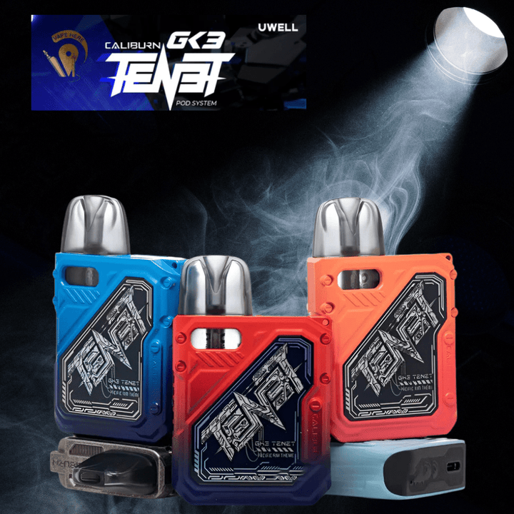 UWELL Pod Kits Uwell Caliburn GK3 Tenet Pod Kit Uwell Caliburn GK3 Tenet Pod Kit - Yorkton Vape Superstore Canada