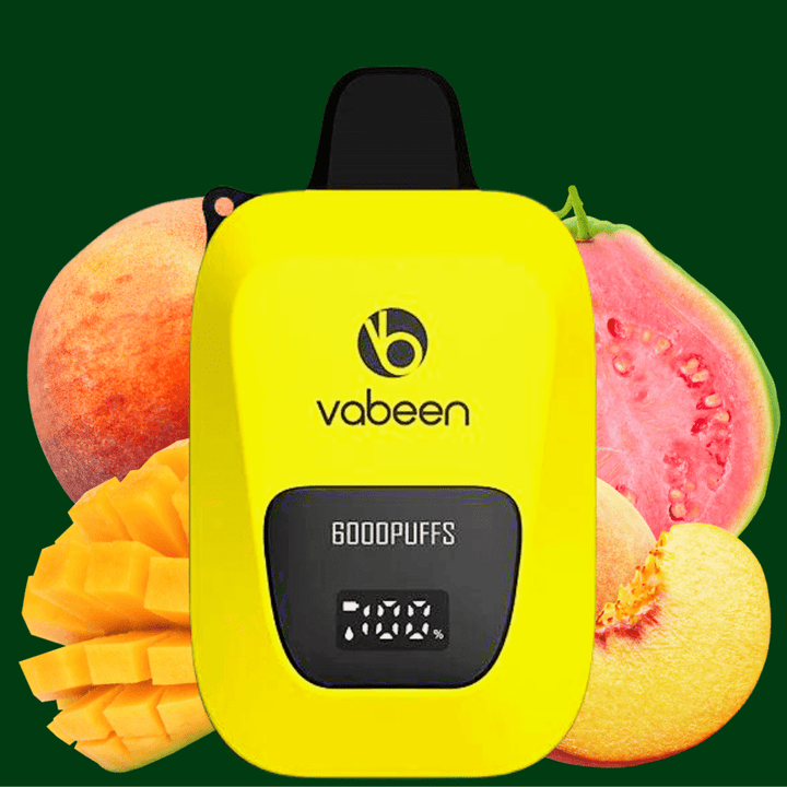 Vabeen Disposables 20mg / 13mL Vabeen Flex Air Ultra 6000 Disposable Vape-Mango Peach Guava Vabeen Flex Air Ultra 6000 Disposable Vape-Mango Peach Guava-Yorkton