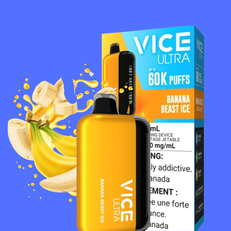 Vice Disposable Vape Vice Ultra 60K Disposable Vape - Banana Beast Ice Vice Ultra 60K Disposable Vape - Banana Beast Ice in Yorkton SK