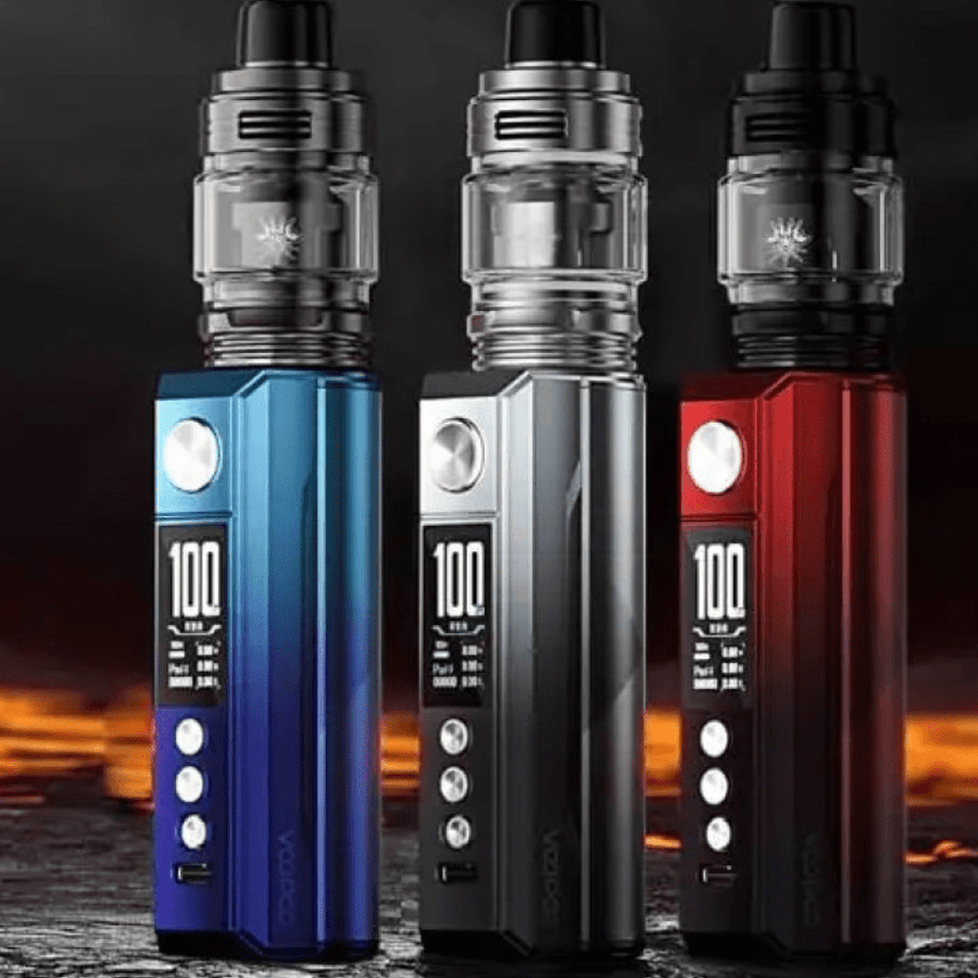 Voopoo Hardware Voopoo Drag M100S Box Mod Kit-100w Voopoo Drag M100S Vape Kit-Smok Starter Kits 230w- Yorkton Vape Superstore 