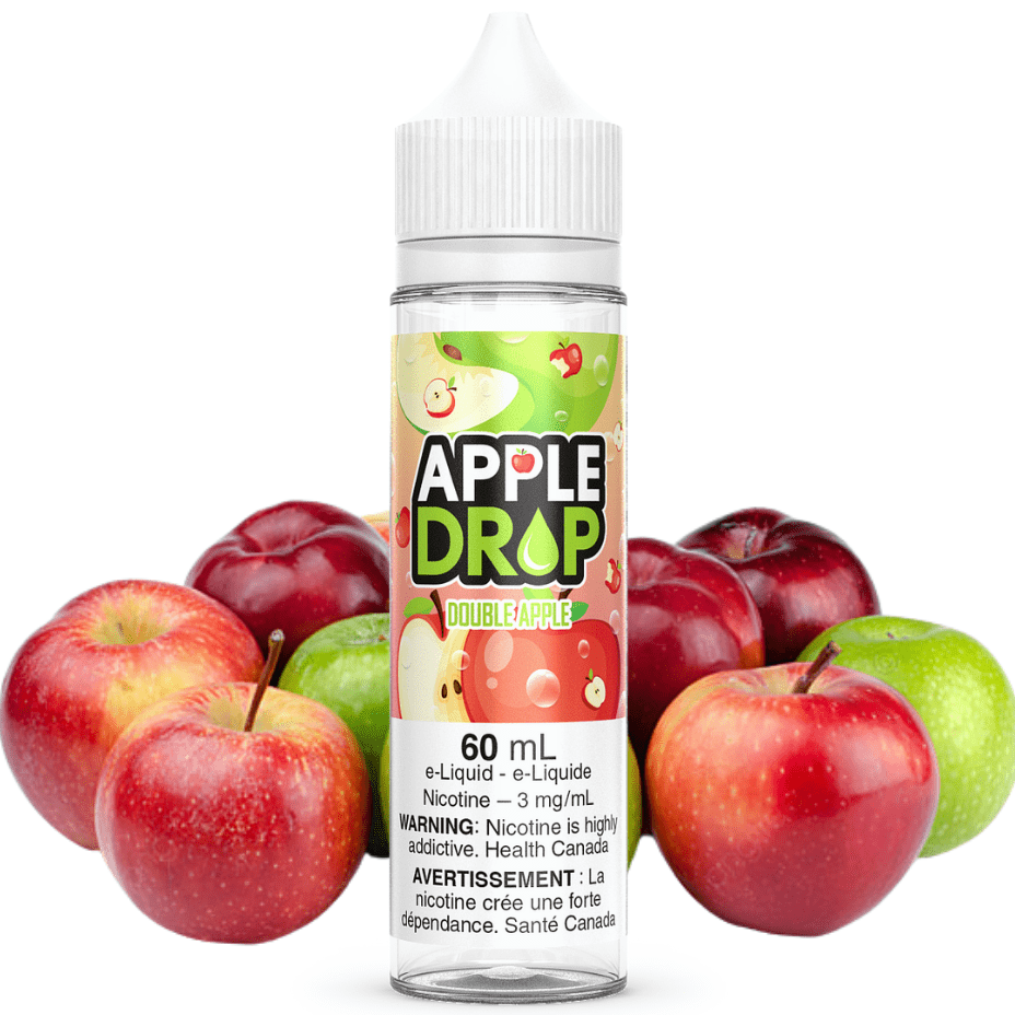 Apple Drop E-Liquid Freebase E-Liquid 60ml / 0mg Double Apple by Apple Drop E-Liquid Double Apple by Apple Drop-Yorkton Vape SuperStore 