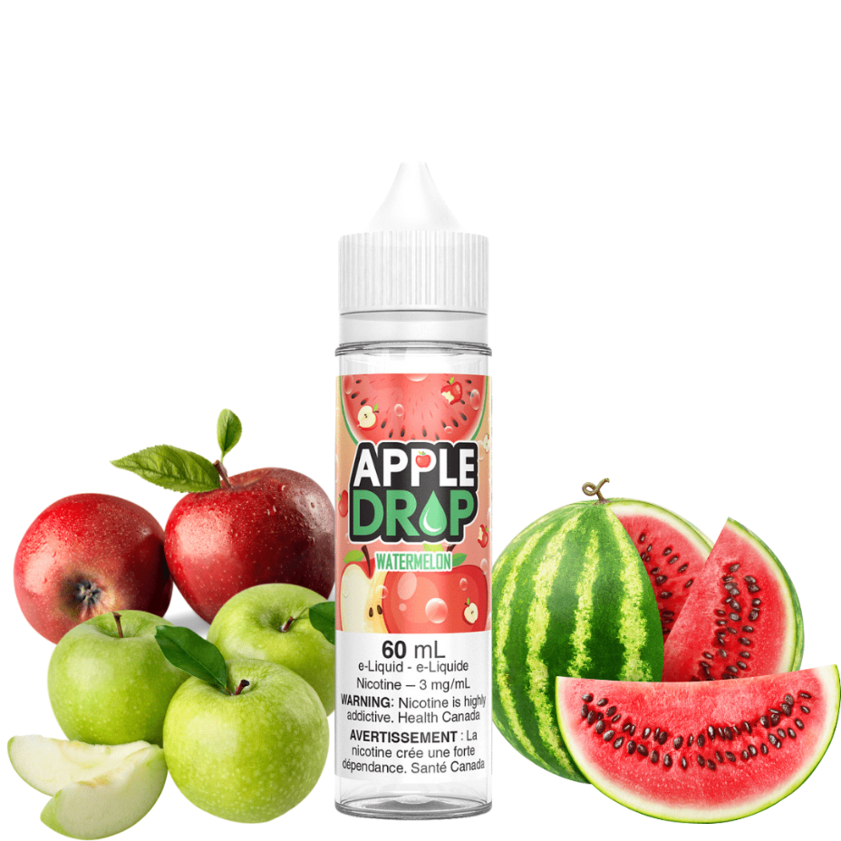 Apple Drop E-Liquid Freebase E-Liquid 60ml / 0mg Watermelon by Apple Drop E-Liquid Watermelon by Apple Drop E-Liquid-Yorkton Vape SuperStore & Bong Shop SK, Canada