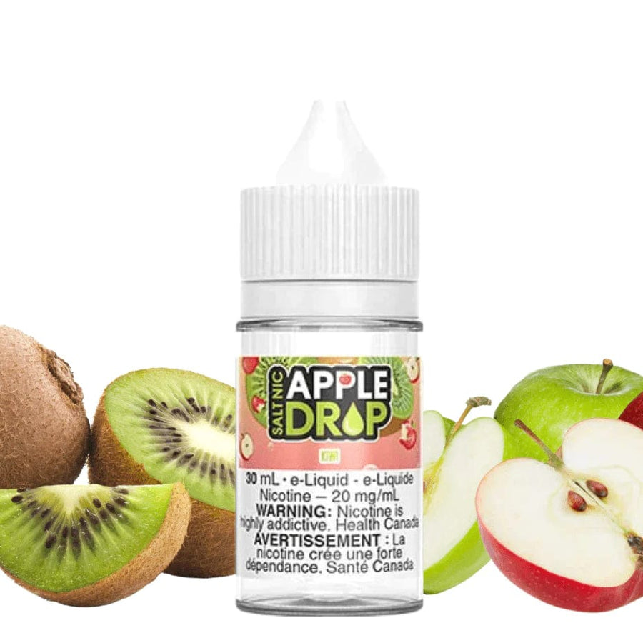 Apple Drop Salt E-Liquid Salt Nic E-Liquid 30ml / 12mg Kiwi Salts by Apple Drop E-Liquid Kiwi by Apple Drop-Yorkton Vape Superstore & Bong Shop SK, Canada