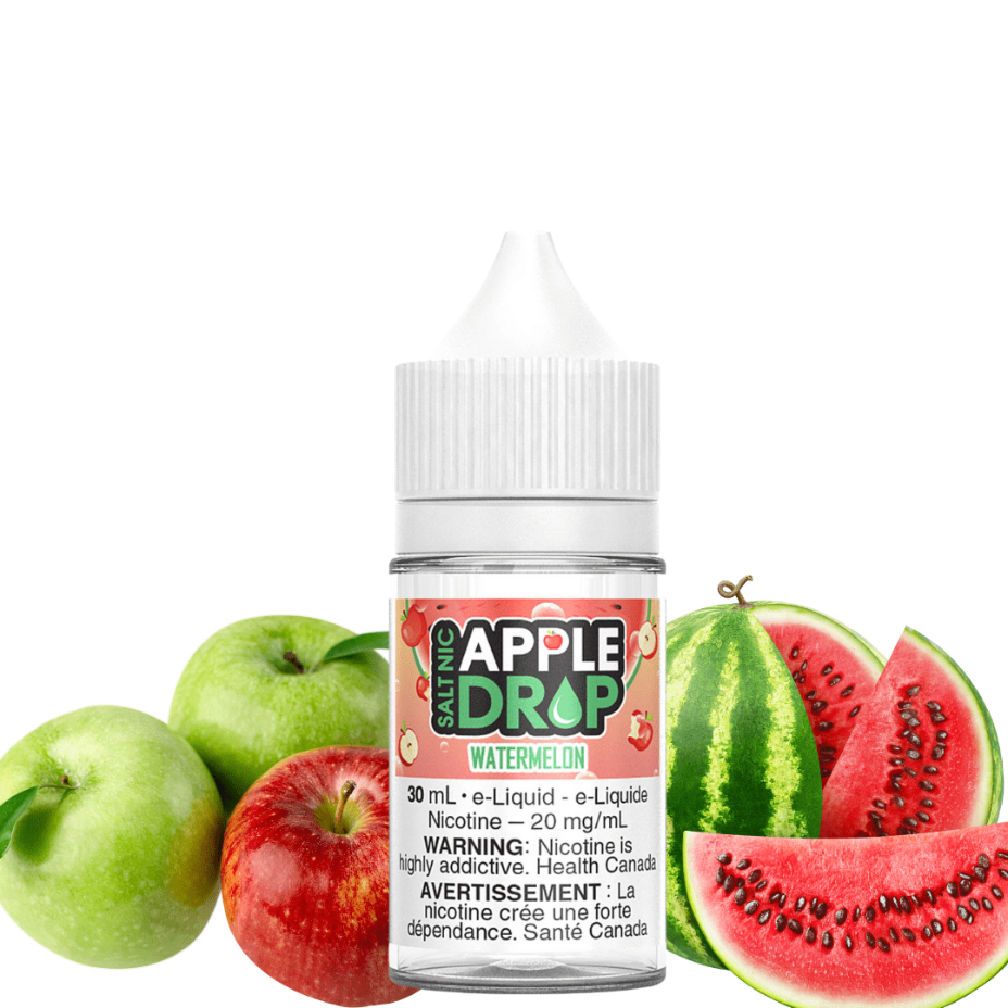 Apple Drop Salt E-Liquid Salt Nic E-Liquid 30ml / 12mg Watermelon Salt by Apple Drop E-Liquid Watermelon by Apple Drop Salt-Yorkton Vape SuperStore & Bong Shop SK, Canada