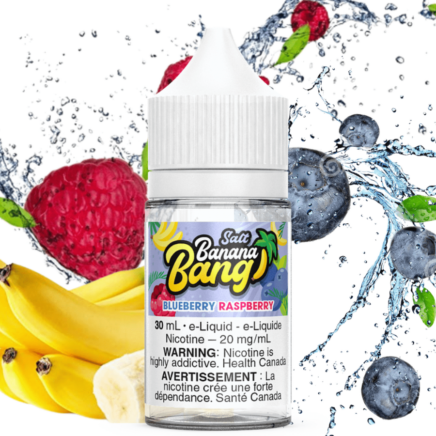 Banana Bang Salt E-Liquid Salt Nic E-Liquid 12mg Blueberry Raspberry Salt by Banana Bang E-Liquid Blueberry Raspberry Salt by Banana Bang-Yorkton Vape 