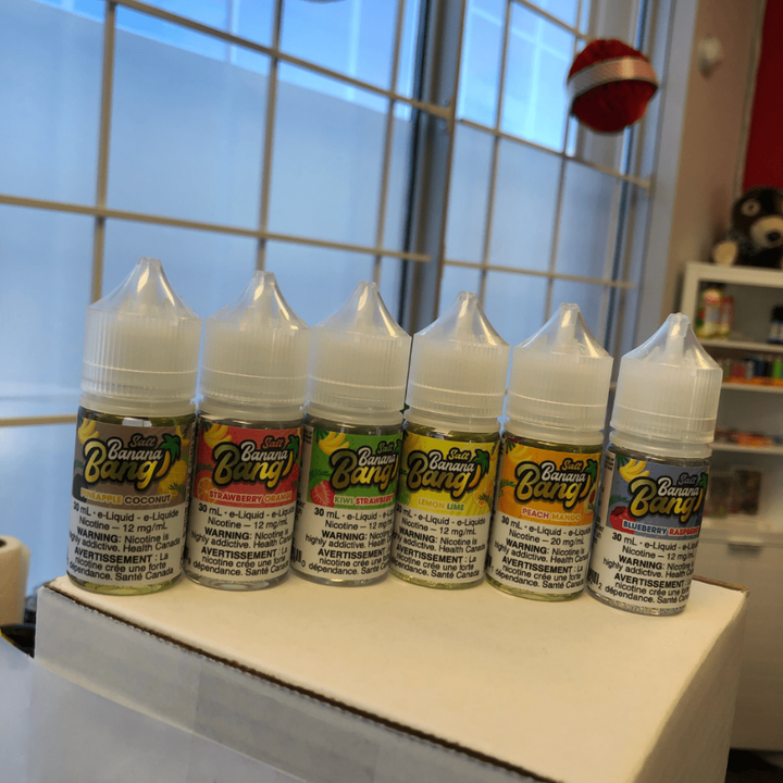 Banana Bang Salt E-Liquid Salt Nic E-Liquid Kiwi Strawberry Salt by Banana Bang E-Liquid Kiwi Strawberry Salt by Banana Bang-Yorkton Vape SuperStore