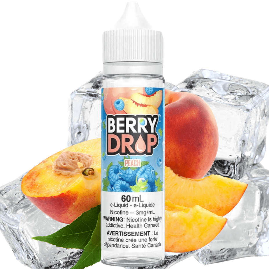 Berry Drop E-Liquid Freebase E-Liquid 3mg Peach Ice by Berry Drop E-Liquid Peach Ice by Berry Drop E-Liquid-Yorkton Vape SuperStore & Bong Shop