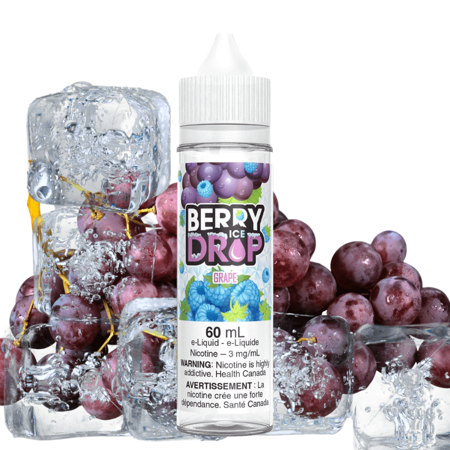 Berry Drop E-Liquid Freebase E-Liquid Grape Ice by Berry Drop E-Liquid Grape Ice by Berry Drop E-Liquid-Yorkton Vape SuperStore 