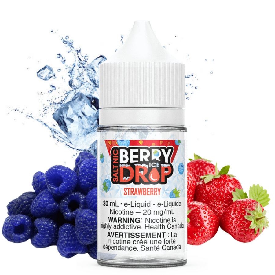 Berry Drop Salt E-Liquid Salt Nic E-Liquid 30ml / 12mg Strawberry Iced Salt by Berry Drop Strawberry Iced Salt by Berry Drop-Yorkton Vape SuperStore & Bong Shop SK, Canada