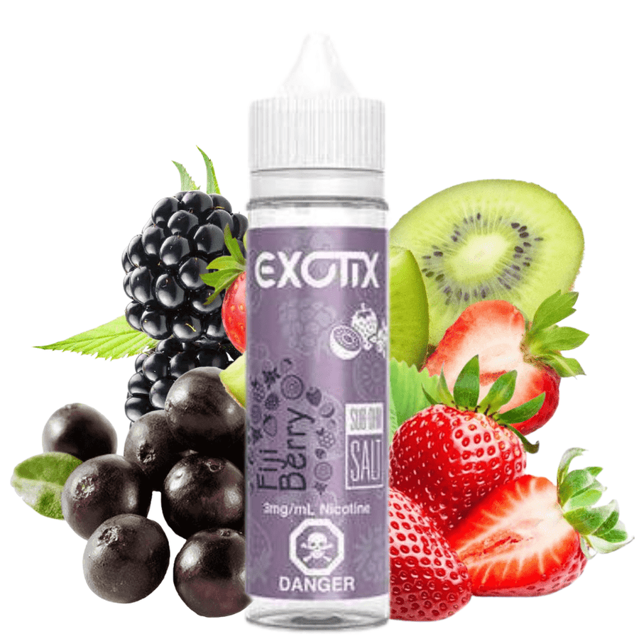 Exotix E-Liquid Salt Nic E-Liquid 60mL / 3mg Fiji Berry By Exotix E-Liquid Fiji Berry By Exotix E-Liquid-Yorkton Vape Superstore 