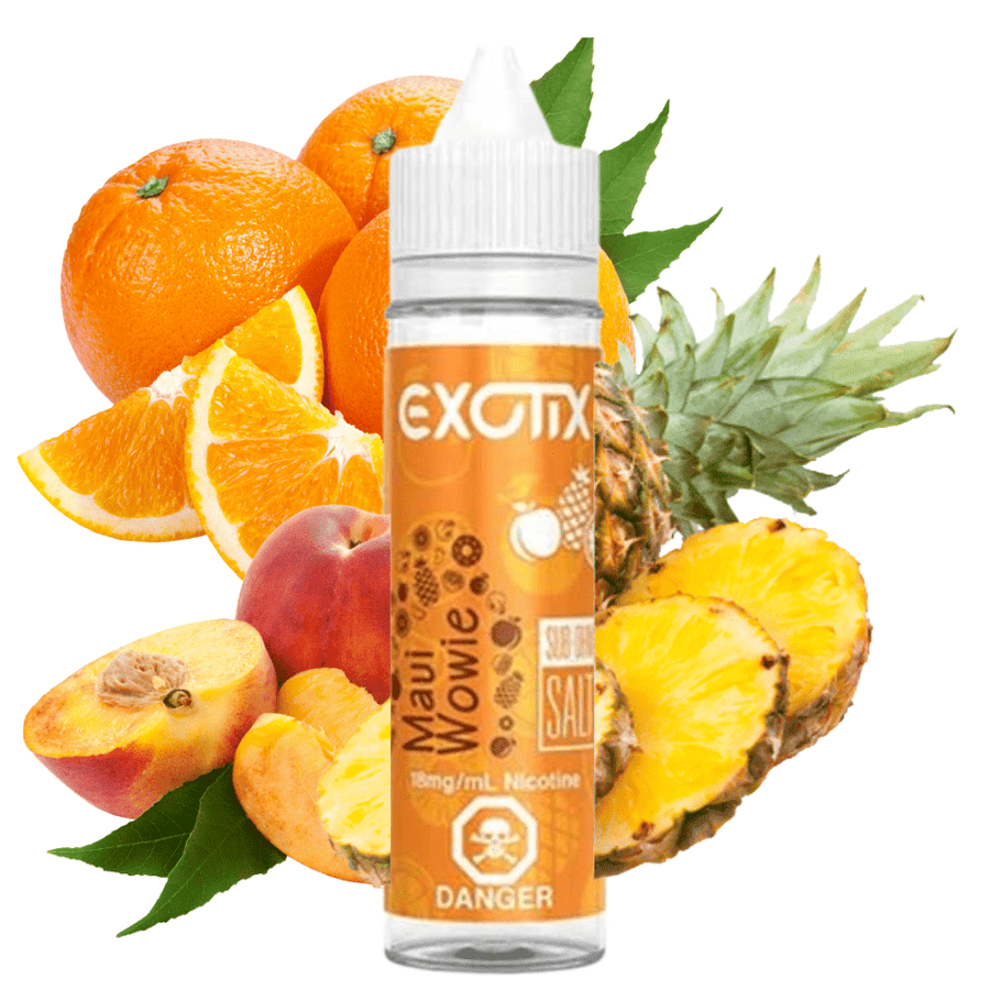 Exotix E-Liquid Salt Nic E-Liquid 60mL / 3mg Maui Wowie By Exotix E-Liquid Exotix E-Liquid Maui Wowie-Yorkton Vape Superstore & Bong Shop