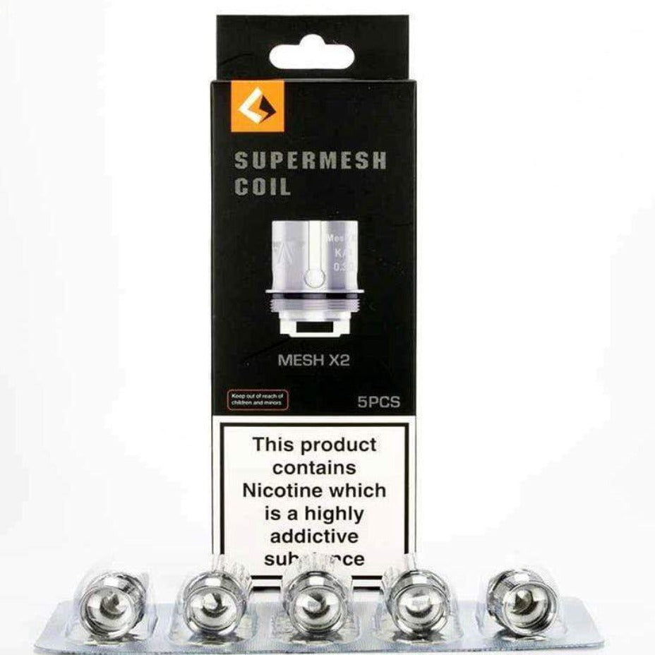 Geekvape Replacement Coils X2 Supermesh 0.3ohm Geekvape Supermesh Replacement Coils - 5pck Geekvape Supermesh Replacement Coils-Yorkton Vape SuperStore 