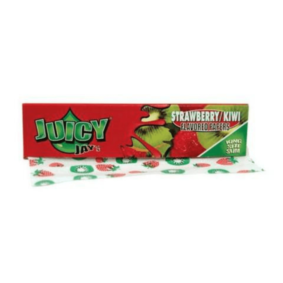 Juicy Jay's Rolling Papers 1¼ / Strawberry Kiwi Juicy Jay's Strawberry Kiwi Flavoured Rolling Papers 1 1/4 Juicy Jay's Strawberry Kiwi Rolling Papers 1 1/4-Yorkton Vape SuperStore & Bong Shop SK, Canada