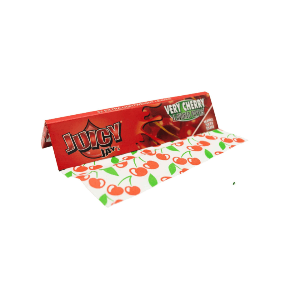 Juicy Jay's Rolling Papers 1¼ / Very Cherry Juicy Jay's Very Cherry Flavoured Rolling Papers 1 1/4 Juicy Jay's Very Cherry Flavoured Rolling Papers 1 1/4-Yorkton Vape SuperStore & Bong Shop SK, Canada