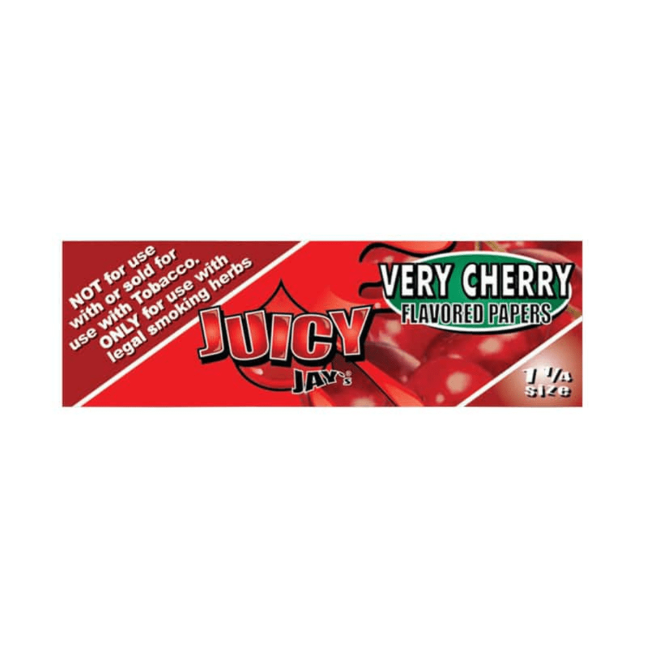 Juicy Jay's Rolling Papers 1¼ / Very Cherry Juicy Jay's Very Cherry Flavoured Rolling Papers 1 1/4 Juicy Jay's Very Cherry Flavoured Rolling Papers 1 1/4-Yorkton Vape SuperStore & Bong Shop SK, Canada