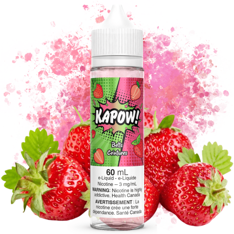 Kapow E-Liquid Freebase E-Liquid 3mg Belts By Kapow E-Liquid Belts By Kapow E-Liquid-Yorkton Vape SuperStore & Bong Shop SK, Canada