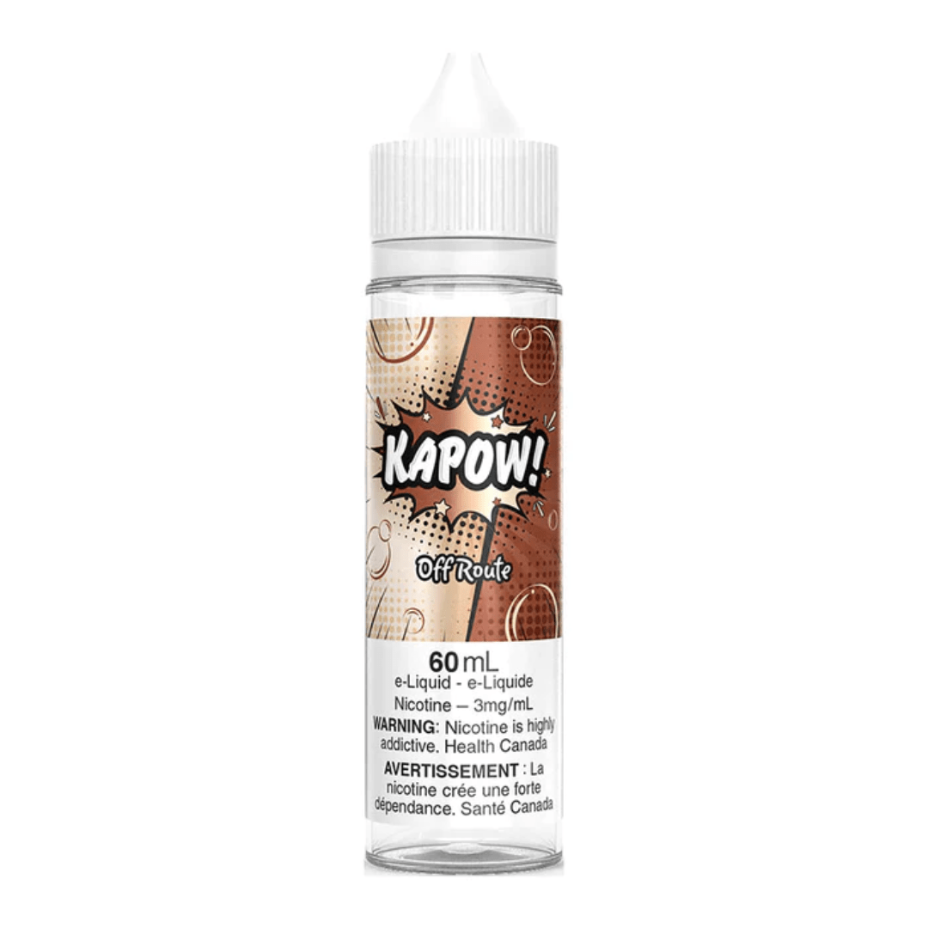 Kapow E-Liquid Freebase E-Liquid 60ml / 3mg Off Route by Kapow E-Liquid-60ml Off Route by Kapow E-Liquid-Yorkton Vape SuperStore Saskatchewan Canada