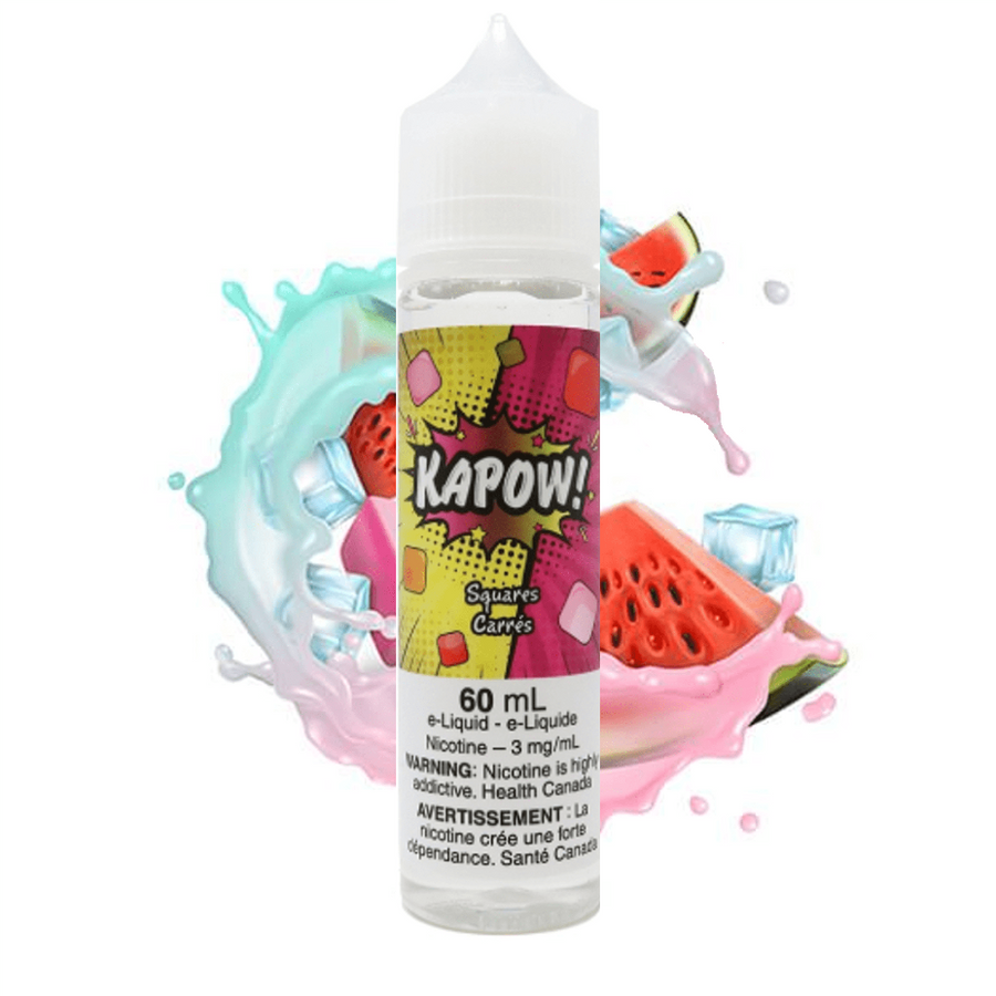 Kapow E-Liquid Freebase E-Liquid 60ml / 3mg Squares by Kapow E-Liquid Squares by Kapow E-Liquid-60ml-Yorkton Vape Superstore SK, Canada