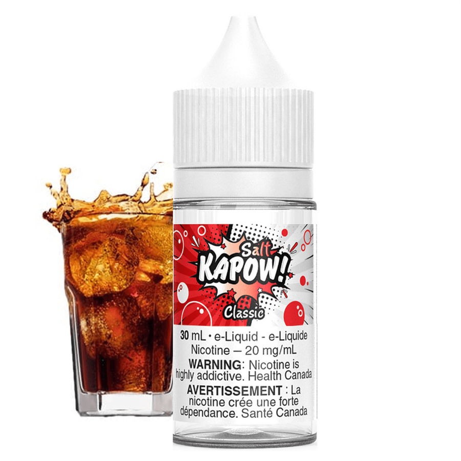 Kapow Salt E-Liquid Salt Nic E-Liquid 30ml / 12mg Classic Salt by Kapow E-Liquid Classic Salt by Kapow E-Liquid-Yorkton Vape SuperStore