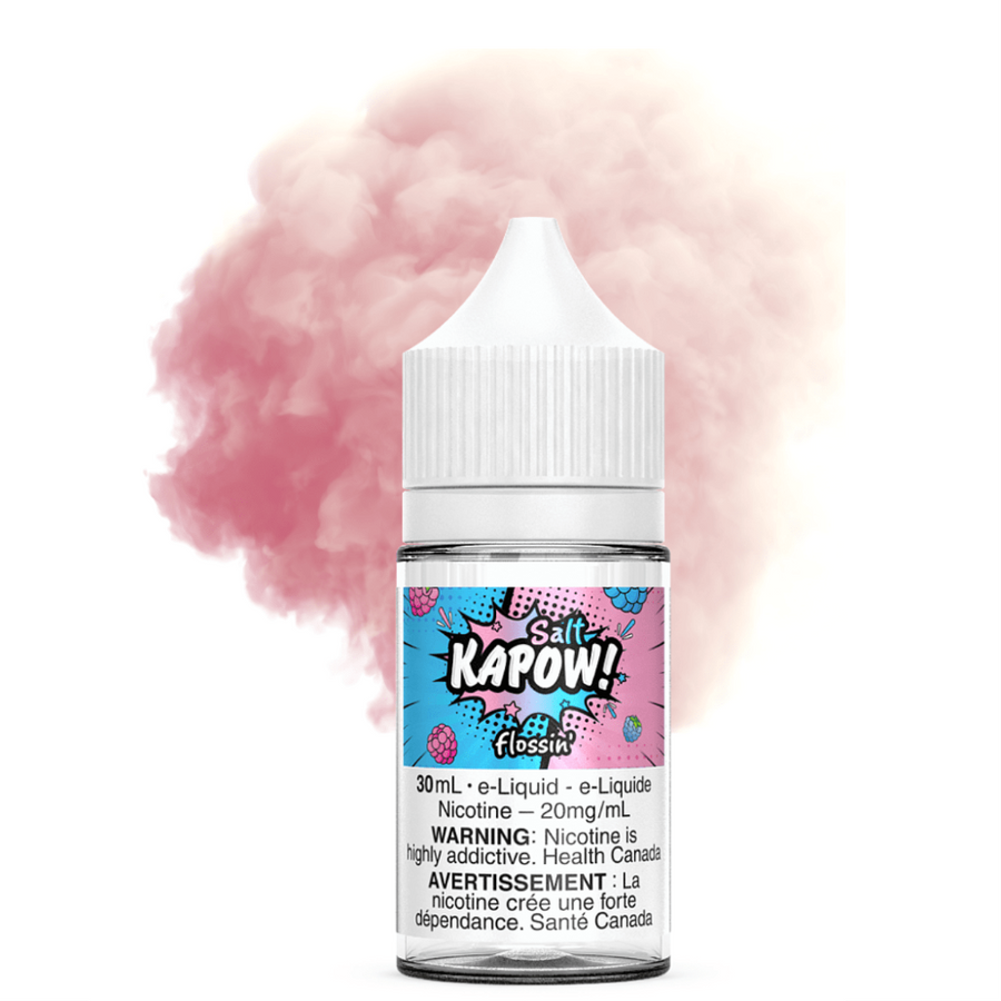 Kapow Salt E-Liquid Salt Nic E-Liquid 30ml / 12mg Flossin Salt by Kapow E-Liquid Flossin Salt by Kapow E-Liquid-Yorkton Vape SuperStore & Bong Shop SK, Canada