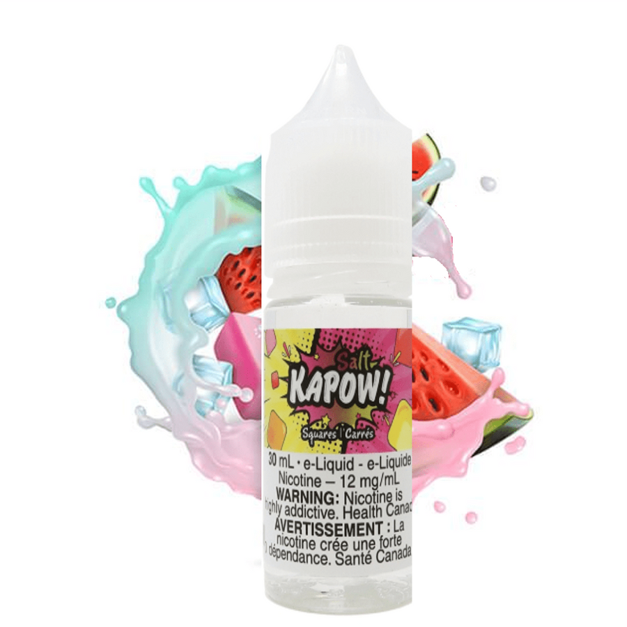 Kapow Salt E-Liquid Salt Nic E-Liquid 30ml / 12mg Squares Salt by Kapow E-Liquid Squares Salt by Kapow E-Liquid-Yorkton Vape Superstore SK, Canada