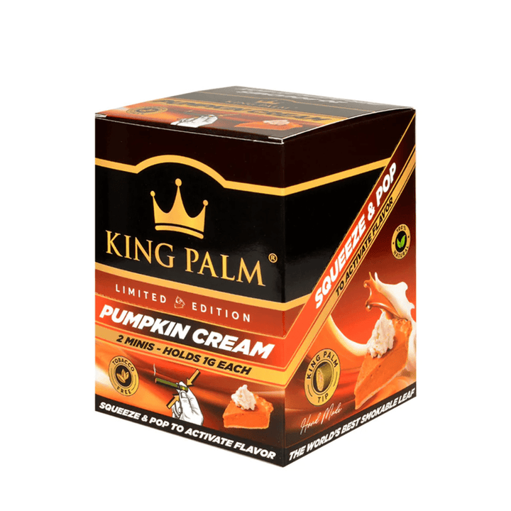 King Palm Pre-Rolled Cones 2/pkg / Pumpkin Cream King Palm Mini Pre-Rolls-Pumpkin Cream King Palm Mini Pre-Rolls-Pumpkin Cream-Yorkton Vape SuperStore