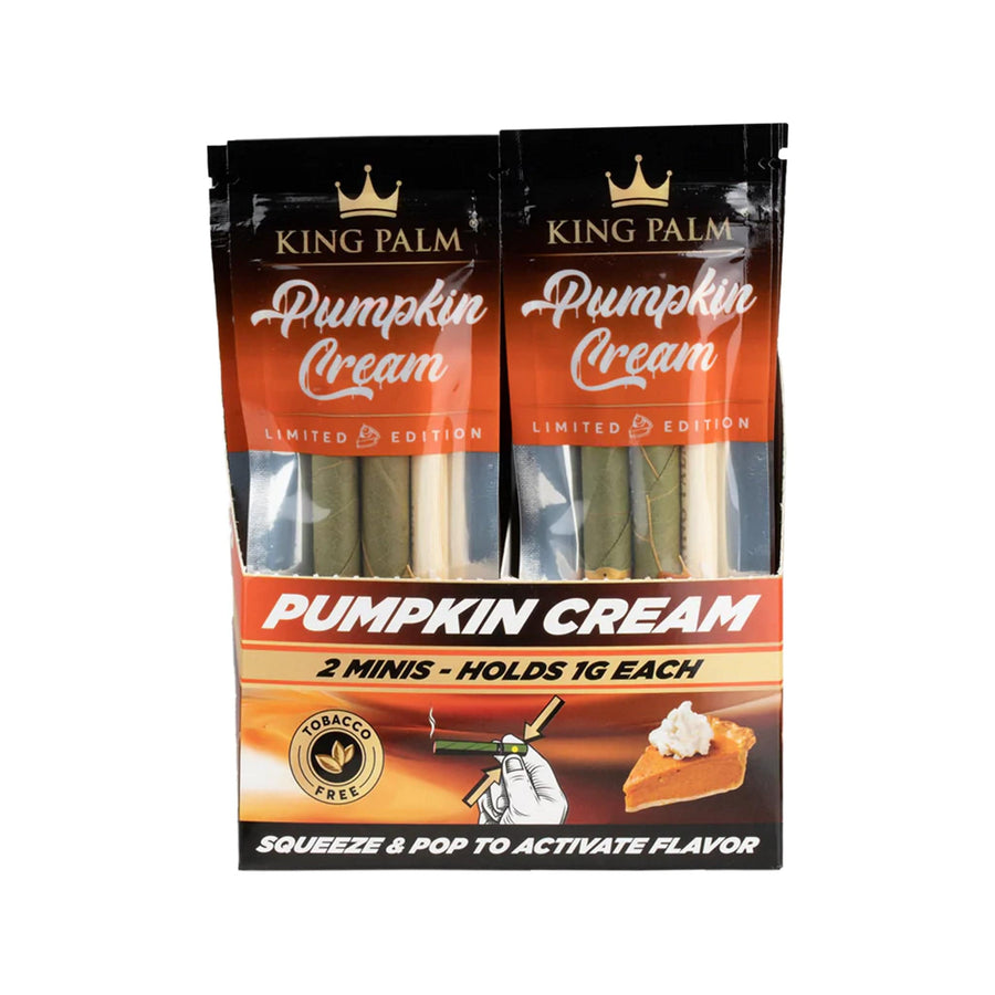 King Palm Pre-Rolled Cones King Palm Mini Pre-Roll-Pumpkin Cream King Palm Mini Pre-Roll-Pumpkin Cream-Yorkton Vape SuperStore & Bong Shop SK, Canada