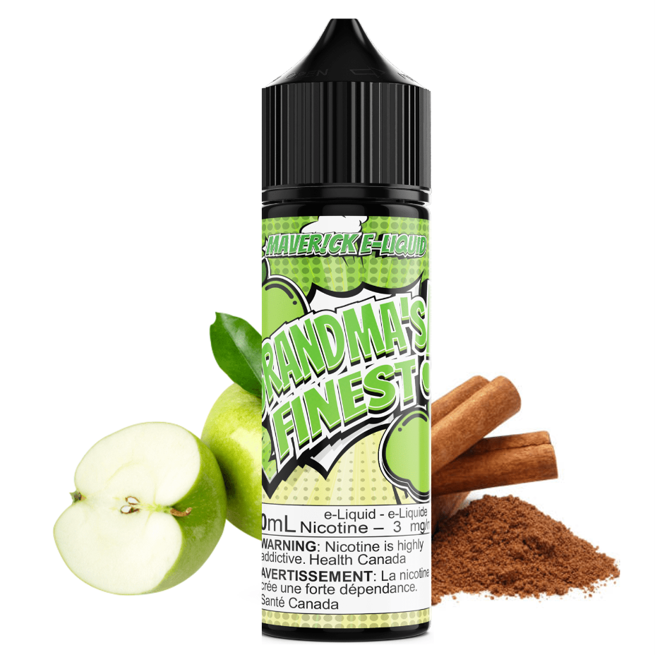 Grandmas Finest by Maverick E Liquid Yorkton Vape SuperStore