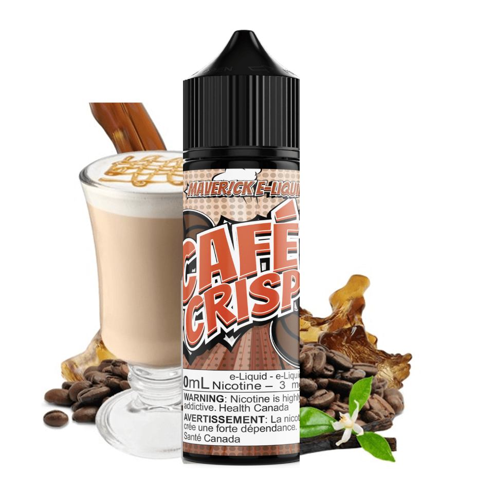 Maverick E-Liquid Freebase E-Liquid 60ml / 3mg Cafe Crisp by Maverick E-Liquid Cafe Crisp by Maverick E-Liquid-Yorkton Vape SuperStore 