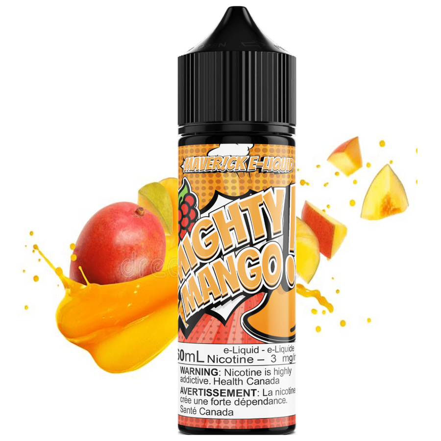 Maverick E-Liquid Freebase E-Liquid 60ml / 3mg Mighty Mango by Maverick E-Liquid Mighty Mango by Maverick E-Liquid-Yorkton Vape SuperStore & Bong Shop SK, Canada