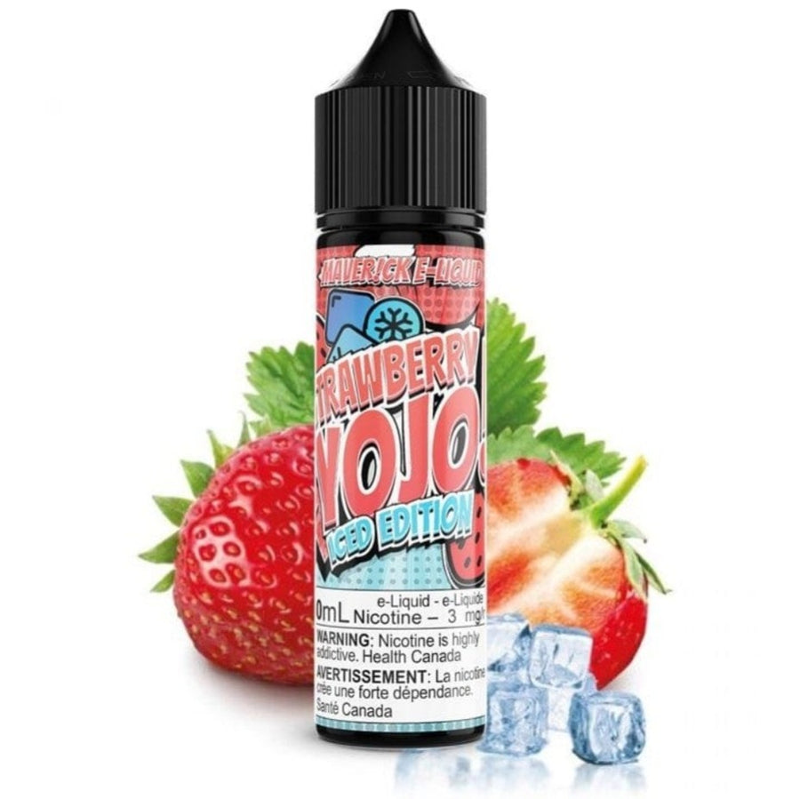 Maverick E-Liquid Freebase E-Liquid 60ml / 3mg Strawberry Yojo Iced by Maverick E-Liquid Strawberry Yojo Iced by Maverick E-Liquid-Yorkton Vape Superstore SK, Canada