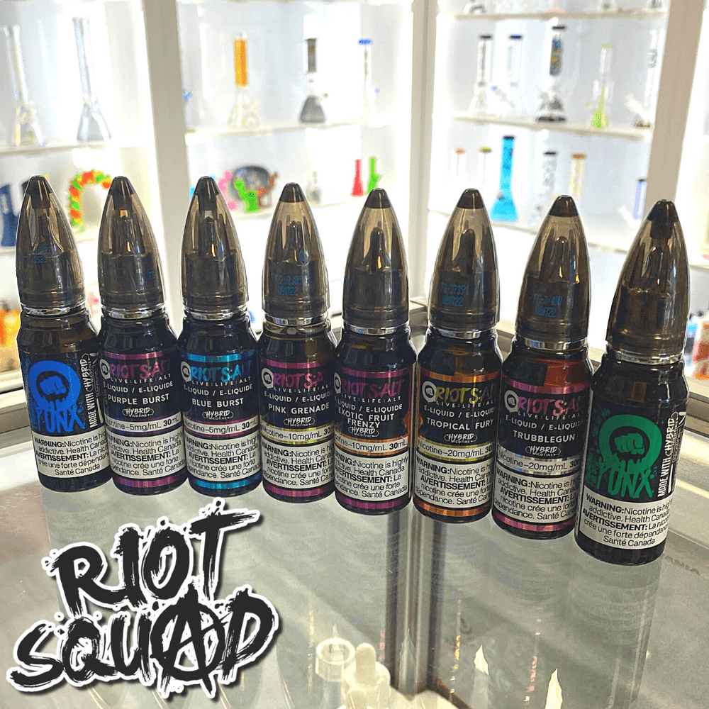 Riot Punx E-Liquid Salt Nic E-Liquid Strawberry, Raspberry, Blueberry Hybrid Salt by Riot Punx E-Liquid Strawberry Raspberry Blueberry Riot Punx-Yorkton Vape SuperStore & Bong Shop SK, Canada