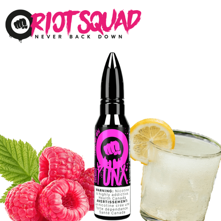 Riot Punx Salt E-Liquid Freebase E-Liquid 60ml / 3mg Riot Punx-Raspberry Grenade Raspberry Grenade by Riot Punx -60mL- Yorkton Vape SuperStore