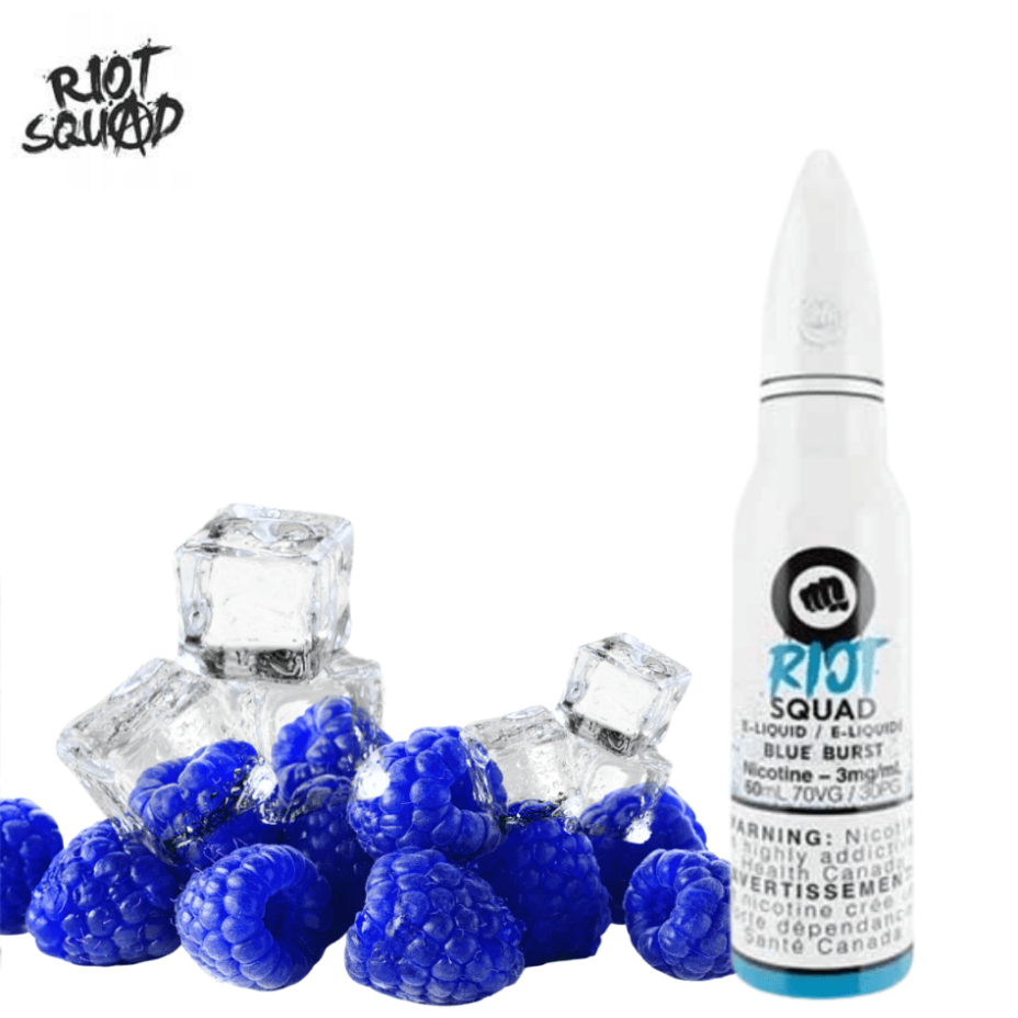 Riot Squad E-Liquid Freebase E-Liquid 60ml / 0mg Blue Burst by Riot Squad E-Liquid Blue Burst by Riot Squad E-Liquid-Yorkton Vape SuperStore 