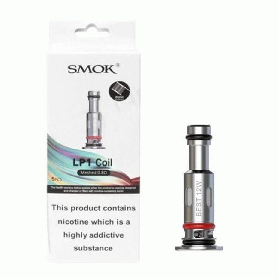 Smok Replacement Coils 5/pkg / 0.8 ohm Smok Replacement LP1 Mesh Coils Smok Replacement LP1 Mesh Coils-Yorkton Vape SuperStore & Bong Shop SK, Canada