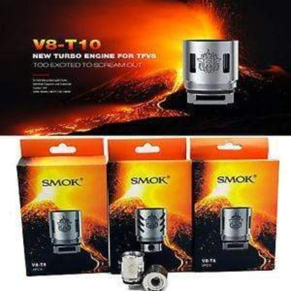 Smok Replacement Coils Smok TFV8 Individual Replacement Coils Smok TFV8 Individual Coils - Yorkton Vape SuperStore & Bong Shop SK, Canada