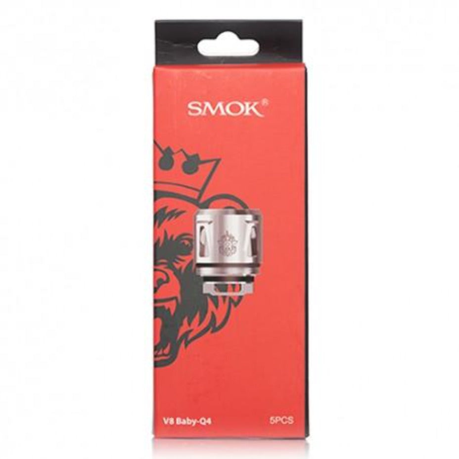 Smok Replacement Coils V8-Q4 Smok TFV8 Mini Replacement Coils Smok TFV8 Mini Coils - Yorkton Vape SuperStore & Bong Shop SK, Canada