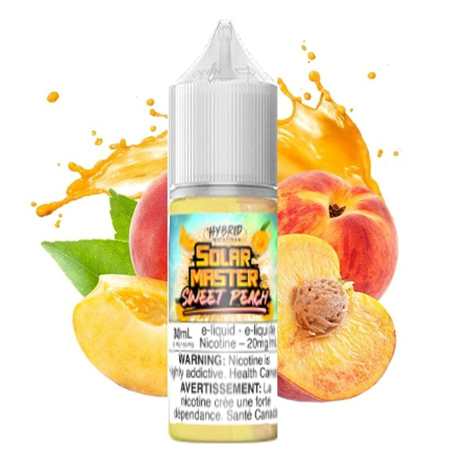 Solar Master Salt E-Liquid Salt Nic E-Liquid 30ml / 10mg Sweet Peach Salt by Solar Master E-Liquid Sweet Peach Salt by Solar Master E-Liquid-Yorkton Vape SuperStore 