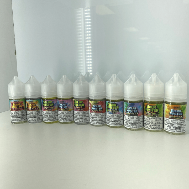 Solar Master Salt E-Liquid Salt Nic E-Liquid Rainbow Salt by Solar Master E-Liquid Rainbow Salts by Solar Master E-Liquid-Yorkton Vape SuperStore