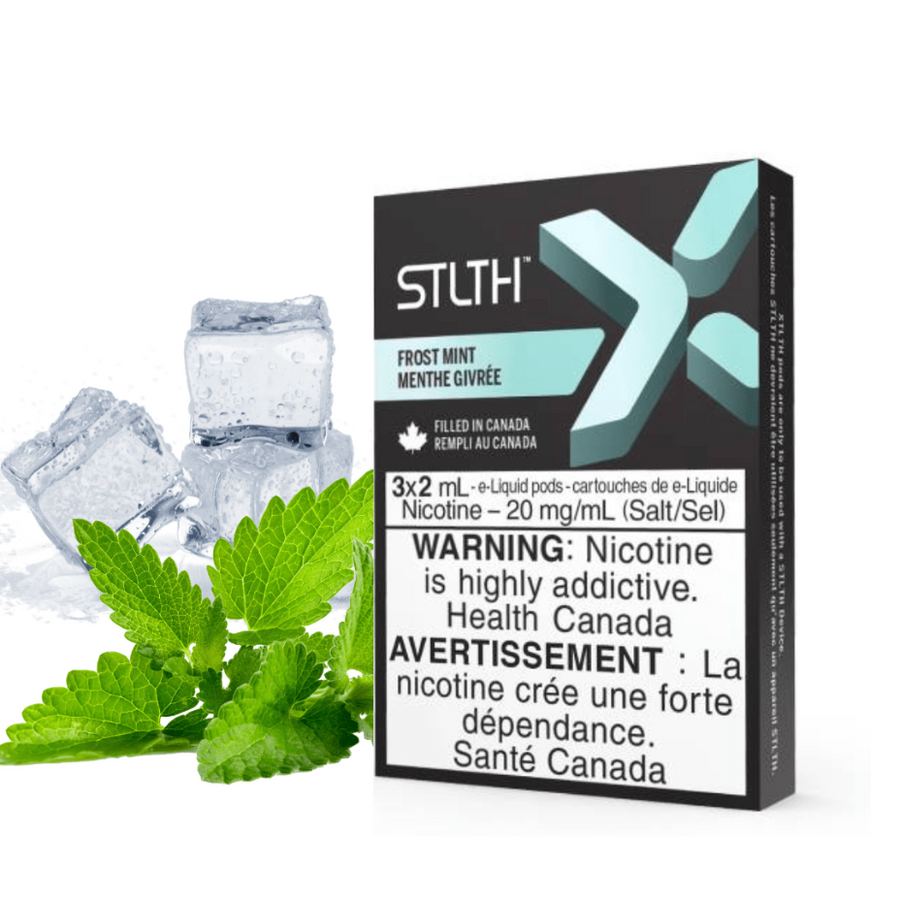 STLTH X STLTH (S-Compatible) 20mg STLTH X Pod Pack-Frost Mint STLTH X Pod Pack-Frost Mint-Yorkton Vape Superstore Sask, Canada