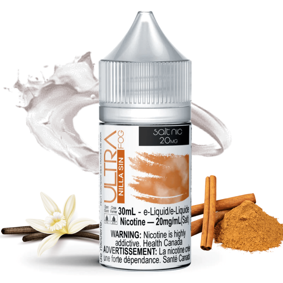 Ultra Salt E-Liquid Salt Nic E-Liquid 10mg / 30mL Ultra Fog Salt Nilla Sin Ultra Fog Salt Nilla Sin-Yorkton Vape Superstore & Bong Shop SK, Canada