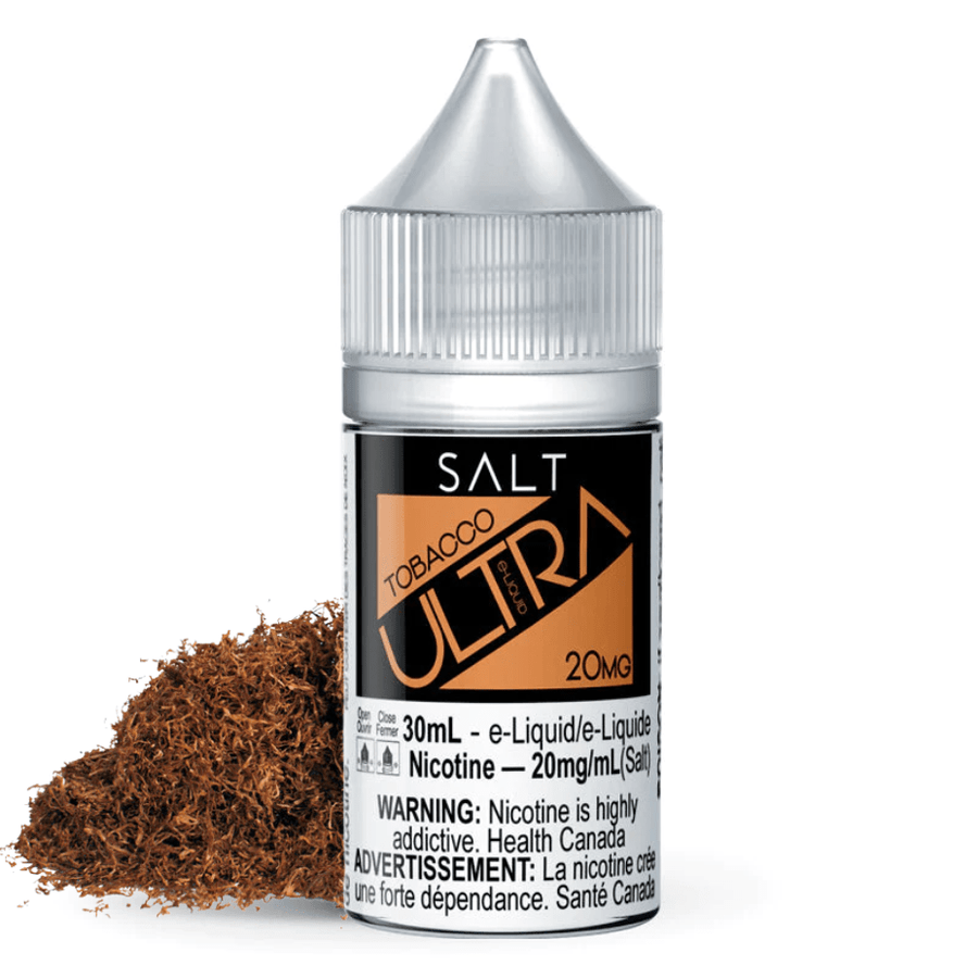 Ultra Salt E-Liquid Salt Nic E-Liquid 10mg / 30mL Ultra Salt Tobacco Ultra Salt Tobacco-Yorkton Vape Superstore & Bong Shop SK, Canada