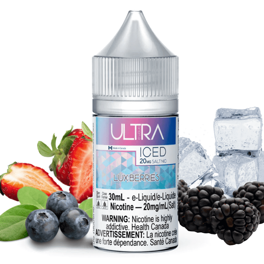 Ultra Salt E-Liquid Salt Nic E-Liquid 10mg Ultra Salt Luxberries Ice Ultra Salt Luxberries Ice-Yorkton Vape Superstore & Bong Shop SK, Canada