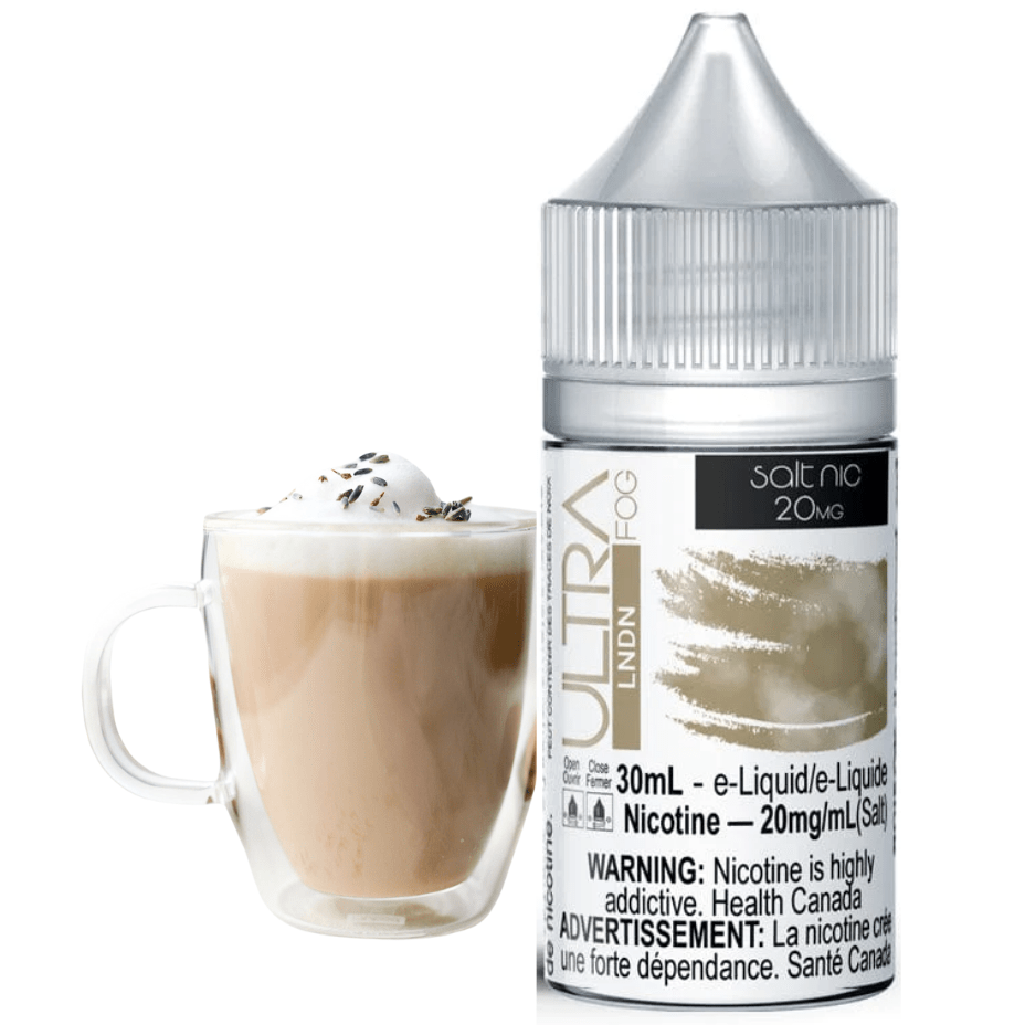 Ultra Salt E-Liquid Salt Nic E-Liquid 30ml / 10mg Ultra Fog E-Liquid-Lndn Salt-30ml Ultra Fog E-Liquid-London Fog Salt-Yorkton Vape SuperStore